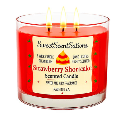 Strawberry Shortcake Candle SweetScentSations